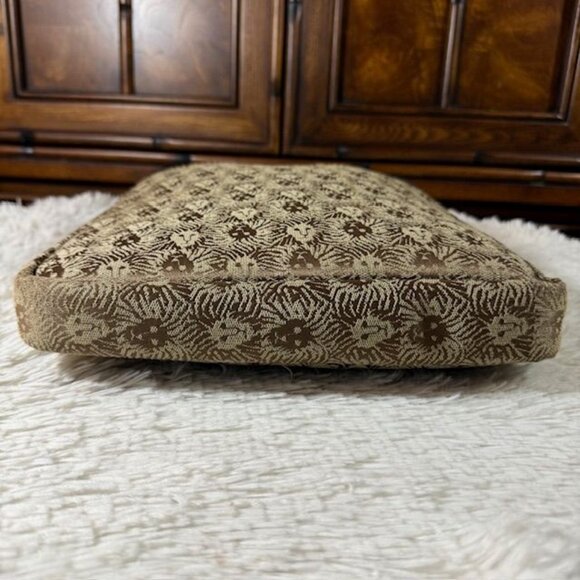 Vintage Anne Klein Bronze Lion Padded Laptop Sleeve Zip Top Handled Case - Picture 7 of 11